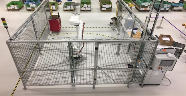 Utbildningscell för robot