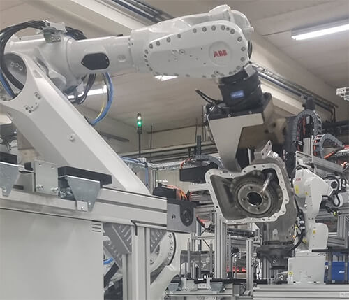 Sejfo hantering robot med produkt A20052